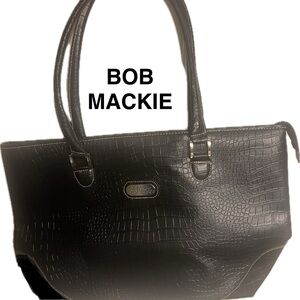 Bob Mackie Tote Black New